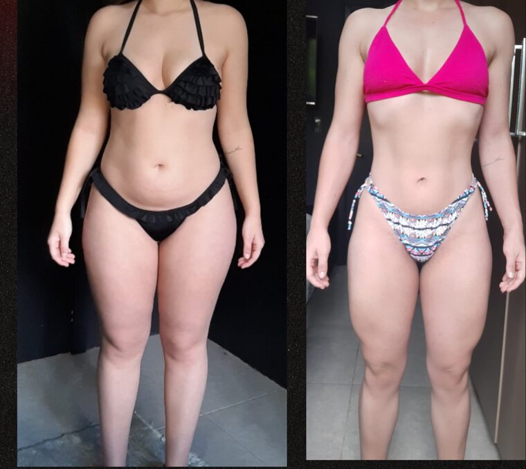 Antes e depois