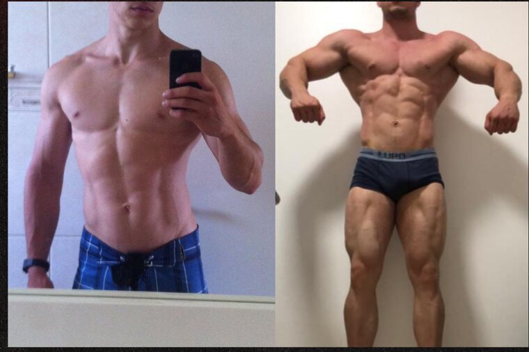 Antes e depois